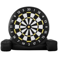 Pripučiama futbolo dart lenta su kamuoliais