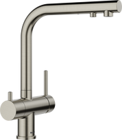 Plautuvės maišytuvas BLANCO FONTAS II Satin Platinum, 527714