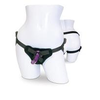 Sportsheets S&M Adjustable Strap-On System with Silicone Element, Black