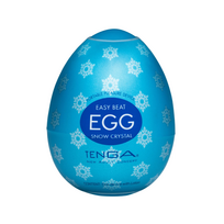 Tenga Egg Snow Crystal Intimate Machine Single Use Cooling Effect
