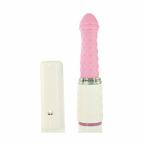 Pillow Talk Feisty Pink Thrusting Vibrator with Swarovski Cap