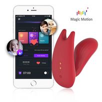 Magic Motion Umi - Smart Wearable Dual-Motor Vibrating Alarm, Pink