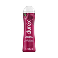 Durex Crazy Cherry Water-Based Lubricant 100 ml - Cherry Scented Gel