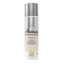 System JO Aromatix Massage Oil Vanilla 120ml - Vegan Formula