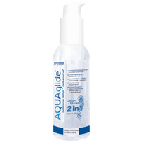Joydivision AQUAglide 2-in-1 Water-Based Gel 125ml - Massage & Lubrication
