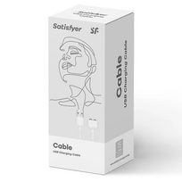 Satisfyer USB Charging Cable White - Magnetic Universal Model