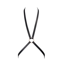 Bijoux Indiscrets Maze 8 Harness Black Adjustable Vegan Design