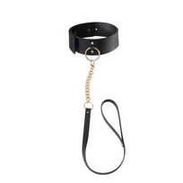 Bijoux Indiscrets MAZE Wide Adjustable Vegan Choker Black
