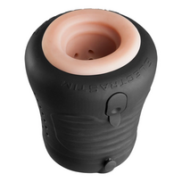 ElectraStim Jack Socket E-Stim Intimate Device with Textured Sleeve, Black