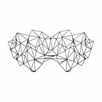 Bijoux Indiscrets Kristine Eyemask - Flexible Self-Adhesive Mask