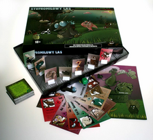 Stupromilowy Las Party Board Game - Humorous Absurd Challenge Edition