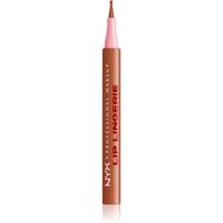NYX Professional Makeup Lip Lingerie lūpų išvaizdą gerinanti priemonė ilgai išliekančio poveikio atspalvis 03 Barely There 1 ml