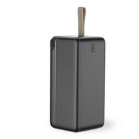Atsarginis maitinimo šaltinis ("Power Bank") Išorinė baterija - power bank FIT2, K55, 22.5W, 50000 mAh, juoda