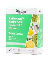 Maisto papildas kepenims, detoksikacijai ir skysčių šalinimui Vitavea Triple Action, 100 ml