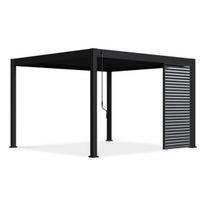 Horizontalios žaliuzės pavėsinėms Pergola ELEGANCE/DELUXE/FUSION 1.3 m, Anthracite (123.5 cm)