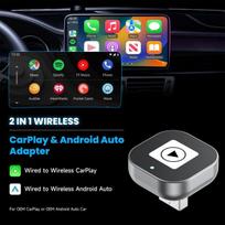 CarPlay ir Android Auto adapteris, 2-in-1