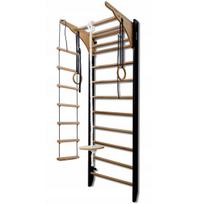 Gimnastikos sienelės rinkinys Miuu, 220 cm, juodas