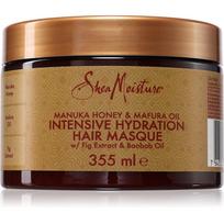 Shea Moisture Manuka Honey & Mafura Oil intensyviai drėkinanti kaukė plaukams 355 ml