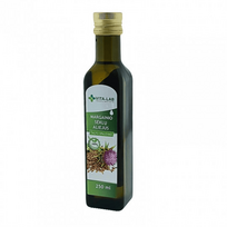 Vita-Lab Margainio sėklų aliejus 250 ml – šalto spaudimo, 100 % natūralus kepenų palaikymui