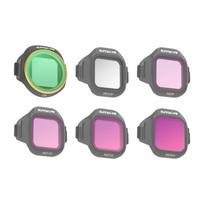 6 Sunnylife MCUV + CPL + ND8 + ND16 + ND32 + ND64 filtrų rinkinys, skirtas MINI 5 Pro