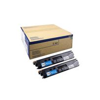 Brother TN329C - 2er-Pack - Cyan - Original - Tonerpatrone - für Brother DCP-L8450CDW, MFC-L8850CDW, HL-L8350CDW, L8350CDWT, L8850CDW (TN329CTWIN)