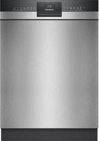 SIEMENS IQ300 dishwasher for under countertop, 60 cm, brushed stainless steel (SN43HS03TE)