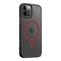 Tactical MagForce Hyperstealth 2.0 Cover for iPhone 12/12 Pro / black/red