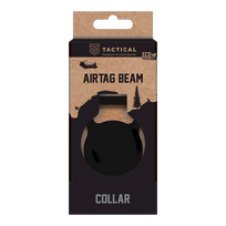 Tactical Airtag Beam Collar Tracker / black