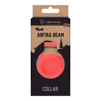 Tactical Airtag Beam Collar Tracker / red