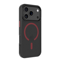 Tactical MagForce Hyperstealth 2.0 Cover for iPhone 17 Pro / black/red
