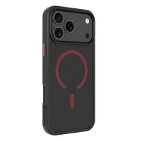 Tactical MagForce Hyperstealth 2.0 Cover for iPhone 17 Pro Max / black/red