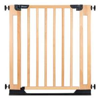 Hauck 597613 baby safety gate, beech wood