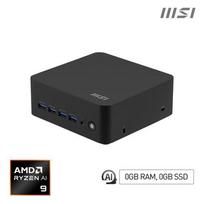 MSI Cubi Z AI 8M AMD Ryzen 9 8945HS Barebone NUC SFF Mini Computer HTPC (No RAM, No Storage, No OS) AMD Radeon Graphics/DDR5/Dual HDMI/Dual LAN/WiFi 6E/BT 5.3/VESA