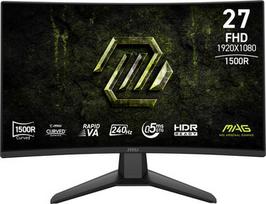 MSI MAG 274CF X24 68.6 cm (27-inch) Full HD Black computer monitor, 1920 x 1080 pixels
