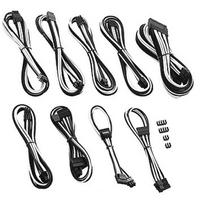 CableMod C-Series Pro ModMesh Cable Kit for Corsair AXi/HXi/RM (Yellow Label), Black/White CM-PCSI-FKIT-NKKW-R