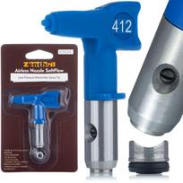 Purkštukas Zenthril SoftFlow 412 – Purškimo plotis 20 cm, Mažo slėgio veikimas, Slėgis 80–140 bar