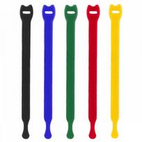 Daugiafunkciniai Velcro tvirtinimo dirželiai Bradas TR, 12 x 200 mm, 10 vnt, multicolour