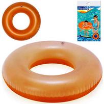 Pripučiamas plaukimo ratas Bestway Frosted Neon, 76 cm, oranžinis