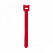 Daugiafunkciniai Velcro tvirtinimo dirželiai Bradas TC, 12 x 150 mm, 10 vnt, red
