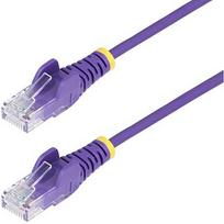 Startech 1.5M PURPLE SLIM CAT6 CABLE . N6PAT150CMPLS