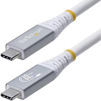Startech 3M USB-C CABLE USB4 20GBPS CERTIFIED 4K120/DP1.4/60W/20GBPS CC3M20GUSB4CXW