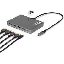 Startech USB-C TO QUAD HDMI ADAPTER ADAPTER 4K 60HZ HDMI PD QUAD-USB-HDMI-ADAPT