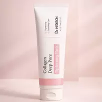 DR. HEDISON Collagen Deep Pore Tightening Pack – poras sutraukianti kolageno kaukė - 200ml
