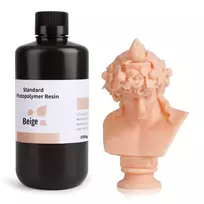 3D derva Elegoo standartinė šviesiai ruda (Beige) 1kg