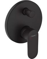 Virštinkinė dalis HANSGROHE Vernis Blend 2 funkcijų, juodas-matinis, 71466670