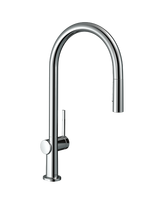 Virtuvinis (plautuvės) maišytuvas su ištraukiama žarna HANSGROHE Talis M54 210 2jet + sBox, chromas, 72801000