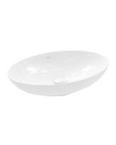 Praustuvas-dubuo VILLEROY & BOSH Loop & Friends 560 × 380 mm, baltas-matinis su CeramicPlus danga