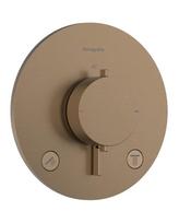 Termostatinis vandens maišytuvas HANSGROHE Ecostat Comfort S 2 funkcijų, šveista bronza, 33715140