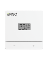 Virštinkinis laidinis temperatūros reguliatorius ENGO Easy 230 V, baltas