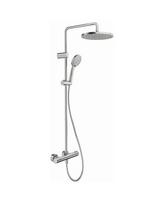 Termostatinė dušo sistema DURAVIT Minusflow 1000, nerūdijantis plienas, TH4282008070